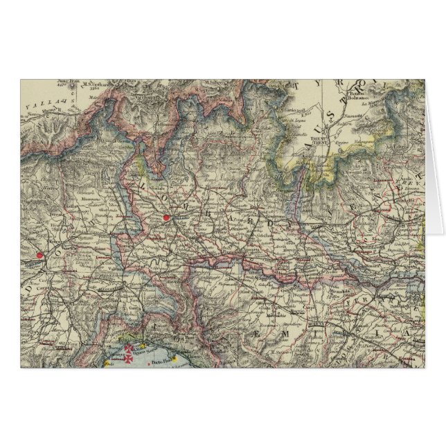 Norditalien (Vorderseite (Horizontal))