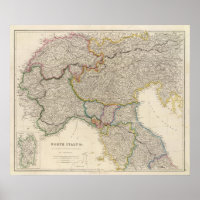 Norditalien mit Sardinien