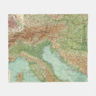 Norditalien, Österreich, &c Fleecedecke