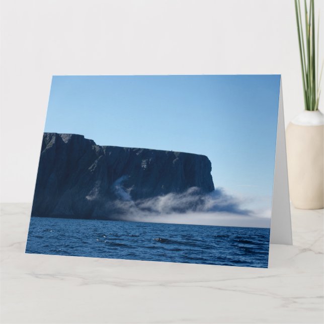 Nordkap Klippen Norwegen Grüße Karte (Vorderseite)