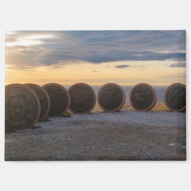 Nordkap Magnet (Vorderseite)