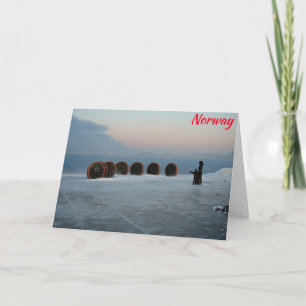 Nordkap, Norwegen Karte