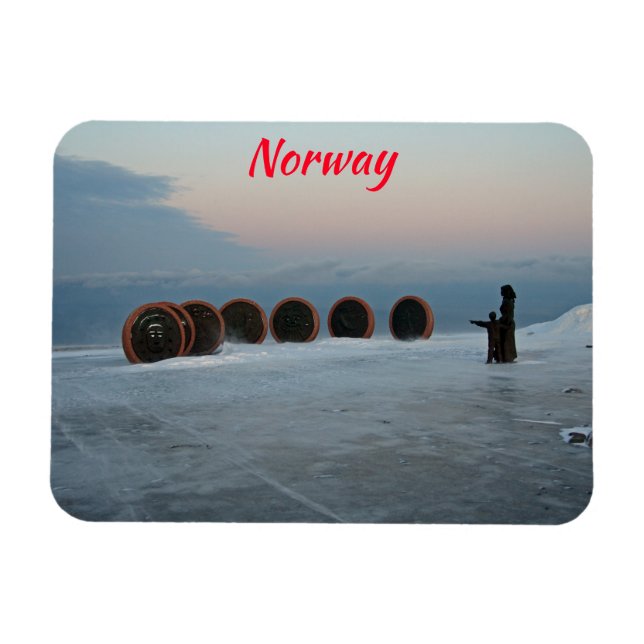 Nordkap, Norwegen Magnet (Horizontal)