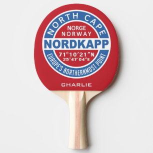 NORDKAPP individuelle Name Tischtennispaddel Tischtennis Schläger