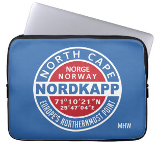 NORDKAPP Norwegen - kundenspezifische Laptop-Lapto Laptopschutzhülle