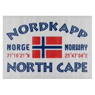 NORDKAPP Norwegen Schneidebrett