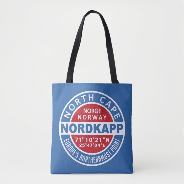 NORDKAPP Norwegen-Taschen Tasche (Vorderseite)