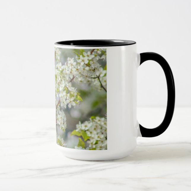 NordKardinal in der Frühlings-Blüte Tasse (Rechts)