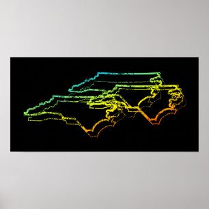 NORDKAROLINA POSTER