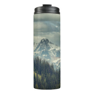 Nordkaskade: Majestic Mountain Peak. Thermosbecher