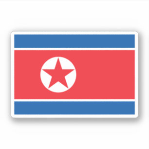 Nordkorea Aufkleber