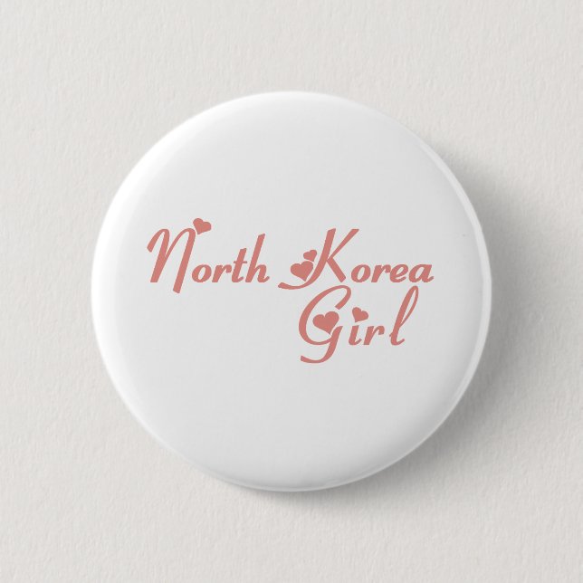 Nordkorea Button (Vorderseite)