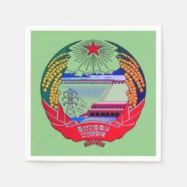 Nordkorea (DVRK) Hermit Königreich Serviette