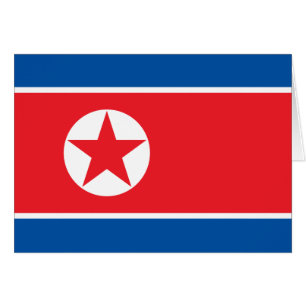 Nordkorea-Flagge