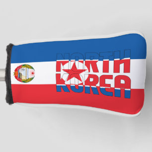 Nordkorea-Flagge Prächtig Patriotisch Golf Headcover