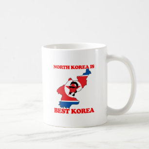 Nordkorea ist bestes Korea Kaffeetasse