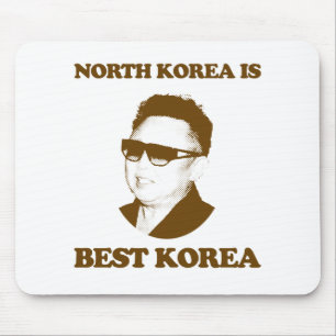 Nordkorea ist bestes Korea Mousepad