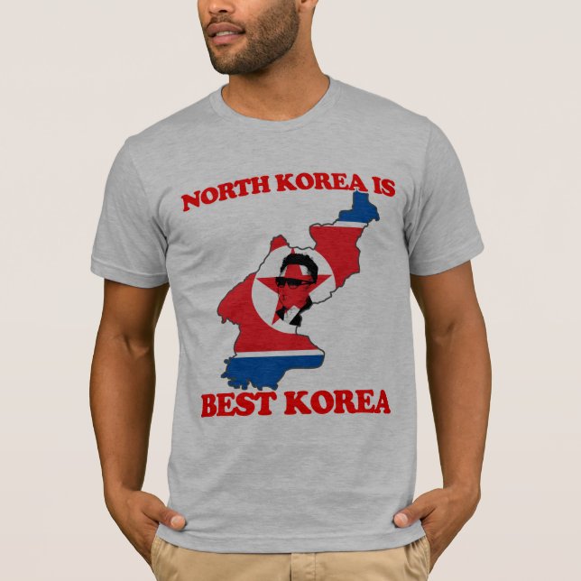 Nordkorea ist bestes Korea T-Shirt (Vorderseite)