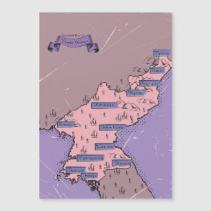 Nordkorea Karte
