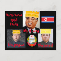 Nordkorea* Kim Boys Postcard