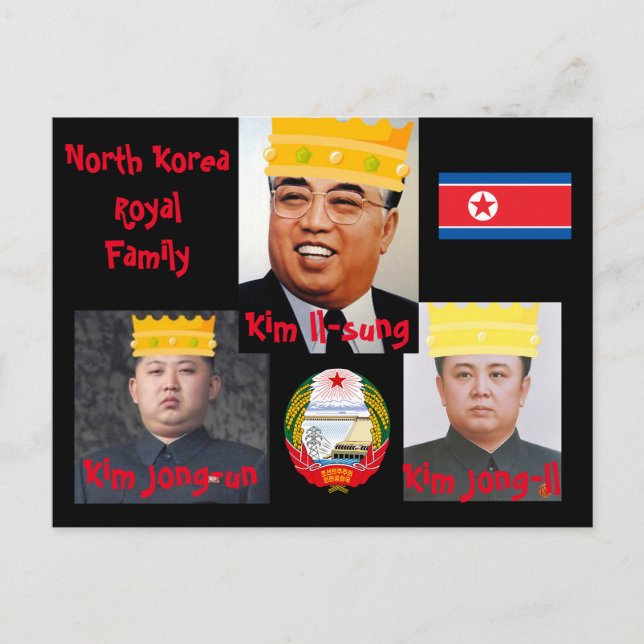 Nordkorea* Kim Boys Postcard Postkarte (Vorderseite)
