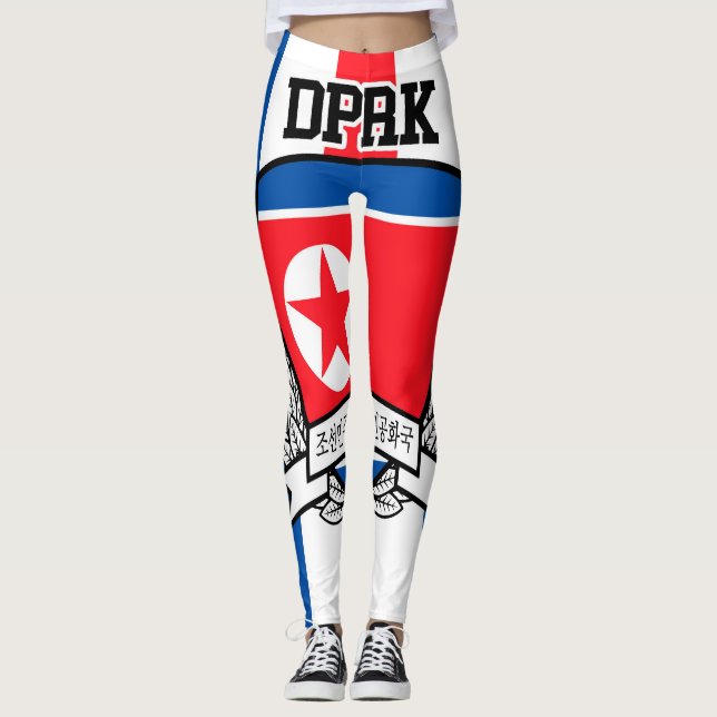 Nordkorea Leggings (Vorderseite)