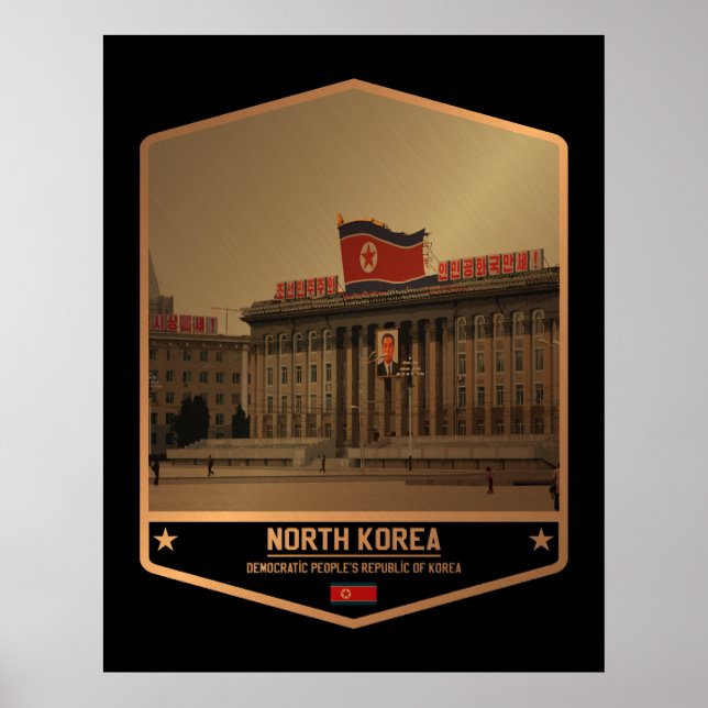Nordkorea Poster (Vorne)