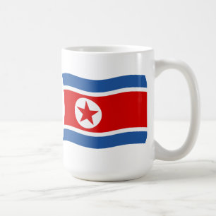 Nordkorea Tasse der Flagge