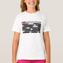 Nordkorea unzensiert T-Shirt
