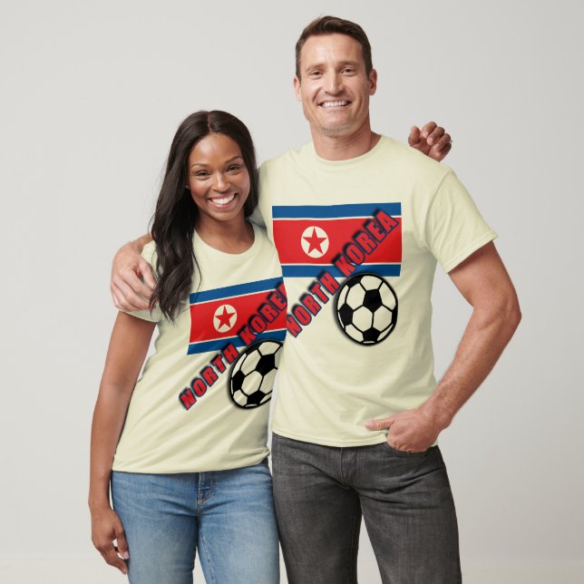 NORDKOREA World Soccer Fan Tshirts (Unisex)
