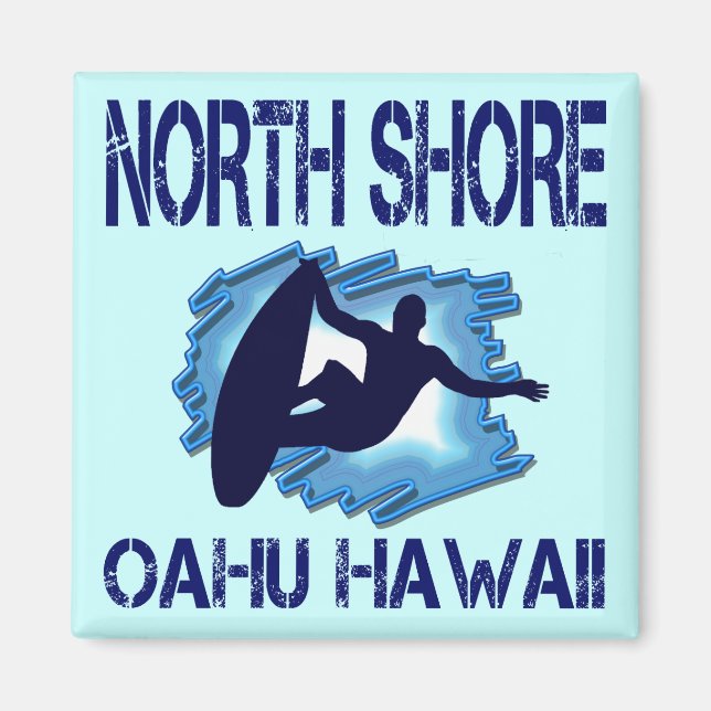 NORDKURSE, OAHU, HAWAII MAGNET (Vorne)