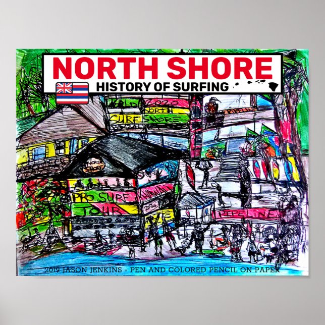 NORDKURZGESCHICHTE DER PIPELINE POSTER (Vorne)