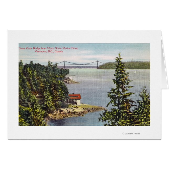 Nordküste Schifffahrt Blick auf das Löwentor (Vorderseite (Horizontal))