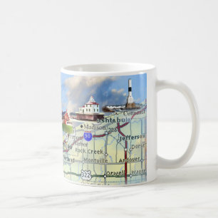 Nordküsten-Lichter Kaffeetasse