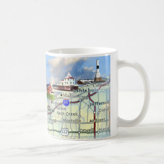 Nordküsten-Lichter Kaffeetasse