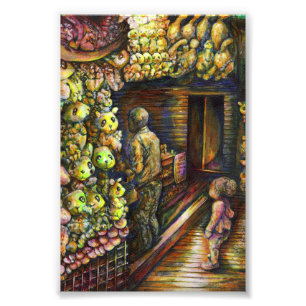 Nördlich des Zirkus Fotodruck