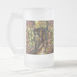 Nördlich des Zirkus Mattglas Bierglas