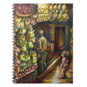 Nördlich des Zirkus Notizblock