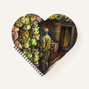 Nördlich des Zirkus Notizbuch