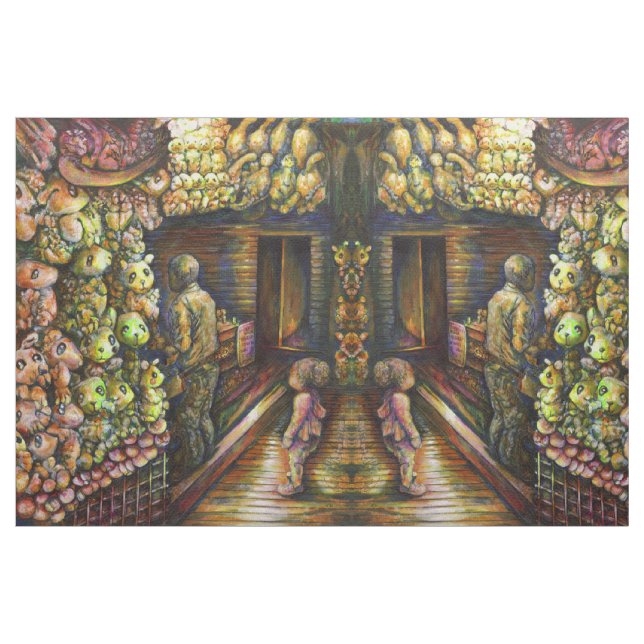 Nördlich des Zirkus Stoff (Fat Quarter (45,7 x 55,9 cm))