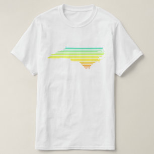 Nördliche Carolina-Kältelfalte T-Shirt