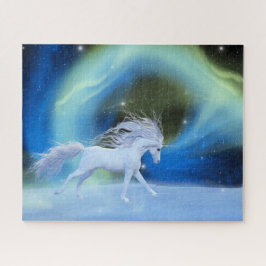Nördliche Lichter unicorn Puzzle