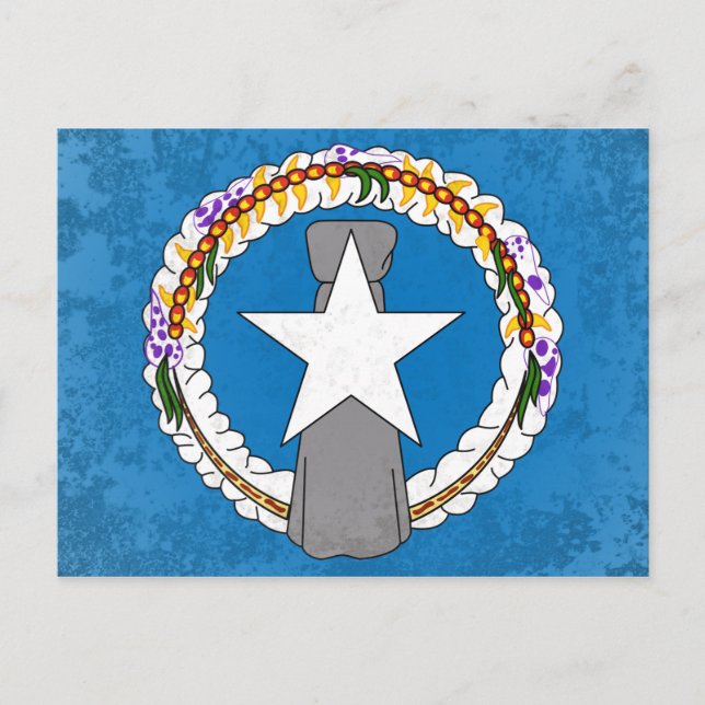 Nördliche Marianen Postkarte (Vorderseite)