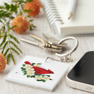 Nördlicher Kardinal Schlüsselanhänger