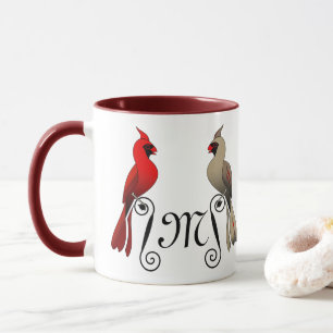 Nördlicher Kardinal SongBird Tasse