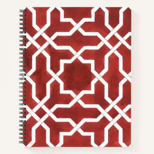 Nördlicher Mosaik ALHAMBRA Notizbuch