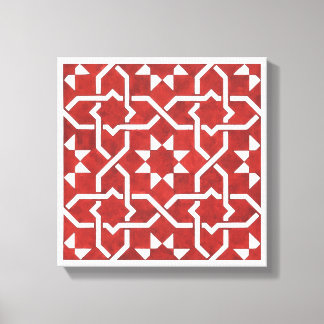 Nördlicher Mosaik Leinwanddruck