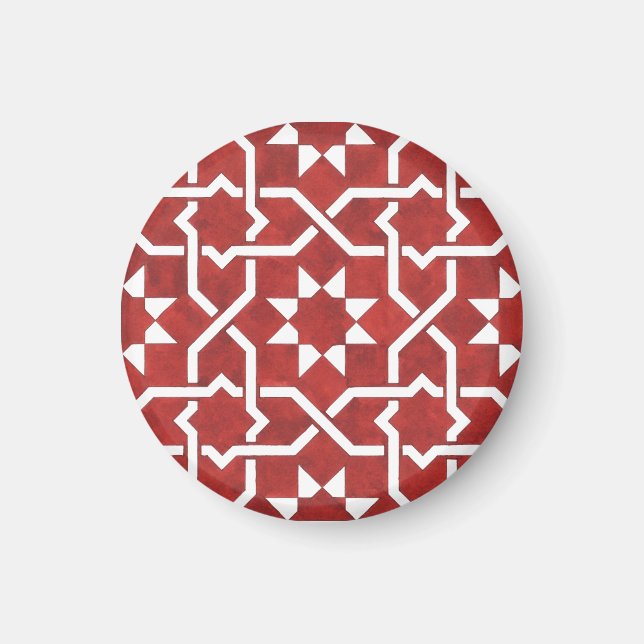 Nördlicher Mosaik Magnet (Vorne)