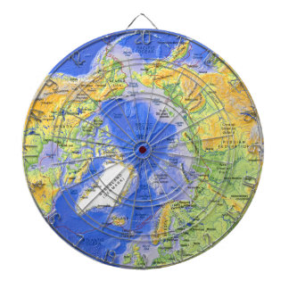 Nördlicher Polarkreis Dartscheibe