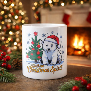 Nördlicher Weihnachtsgeist Spezialbecher Jumbo-Tasse